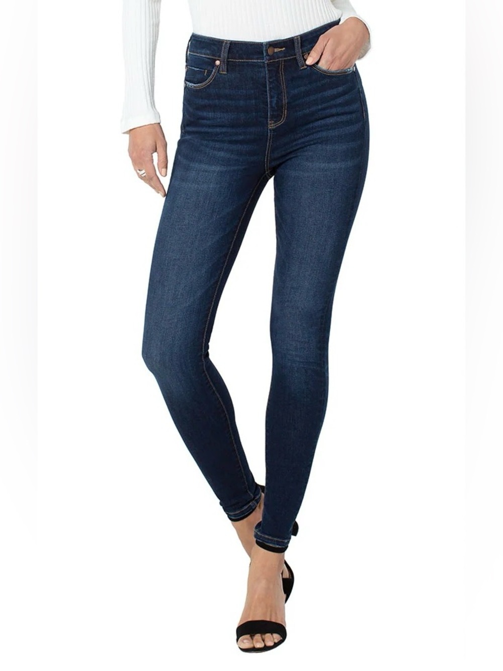 Liverpool Los Angeles Size 4 Abby Hi-Rise Skinny Eco Jeans - Collins